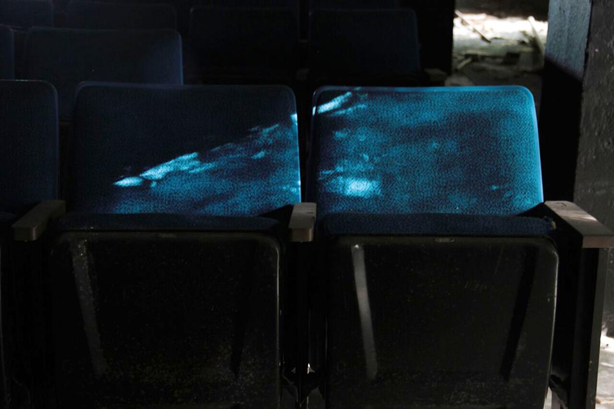 "Post-Military Cinema" (2014), by  Beatriz Santiago Mu&ntilde;oz. HD color video with sound, 11 min., Edition
of 5 + 2AP, Courtesy the artista, Galer&iacute;a Agustina Ferreyra and El Museo del Barrio