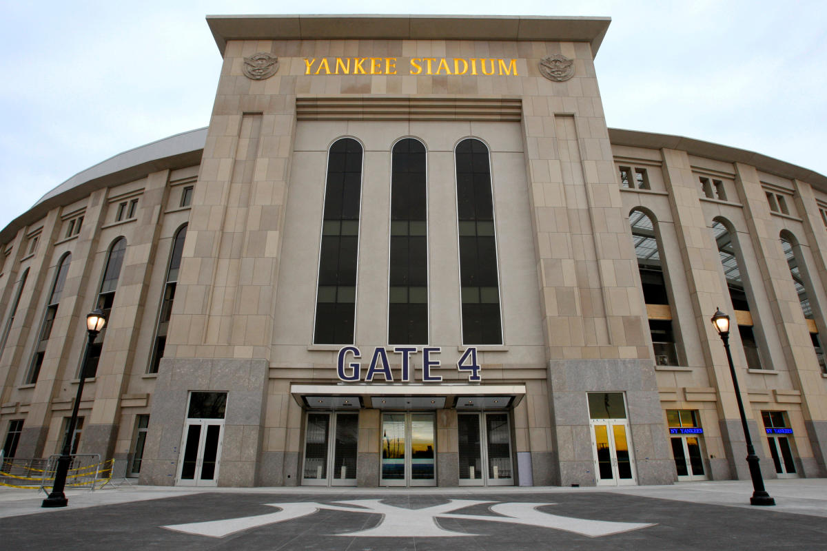 New York, New York City Yankee Stadium.  Yankee stadium, New york stadium,  Stadium