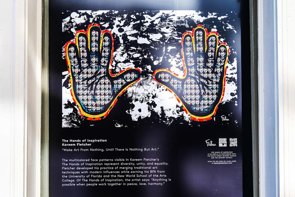 Public Art, South Street Seaport, Art, Lower Manhattan, NYC, New York City