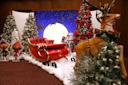 Santa's sleigh at PaleyLand