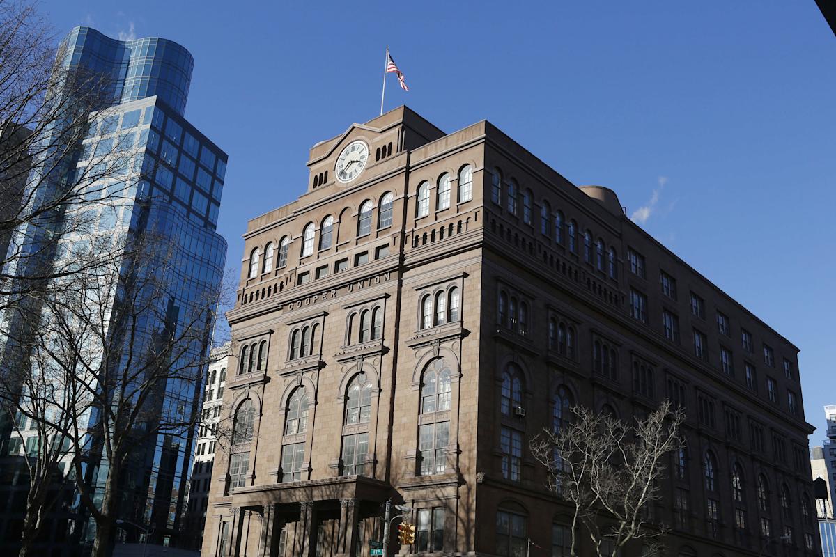 Cooper Union exterior in NoHo