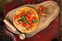 tomato, mozzarella and basil raviolo pizza from Giovanni Rana Pastificio &amp; Cucina