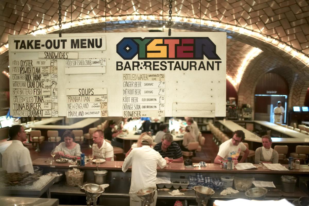 Grand Central Oyster Bar interior in Grand Central Station, NYC