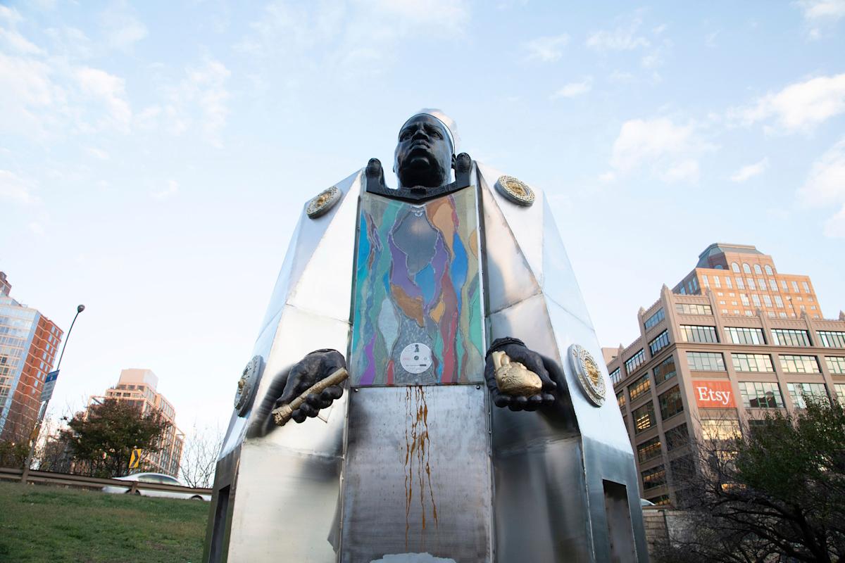 Sky’s the Limit in the County of Kings, Biggie Smalls Sculpture | Your