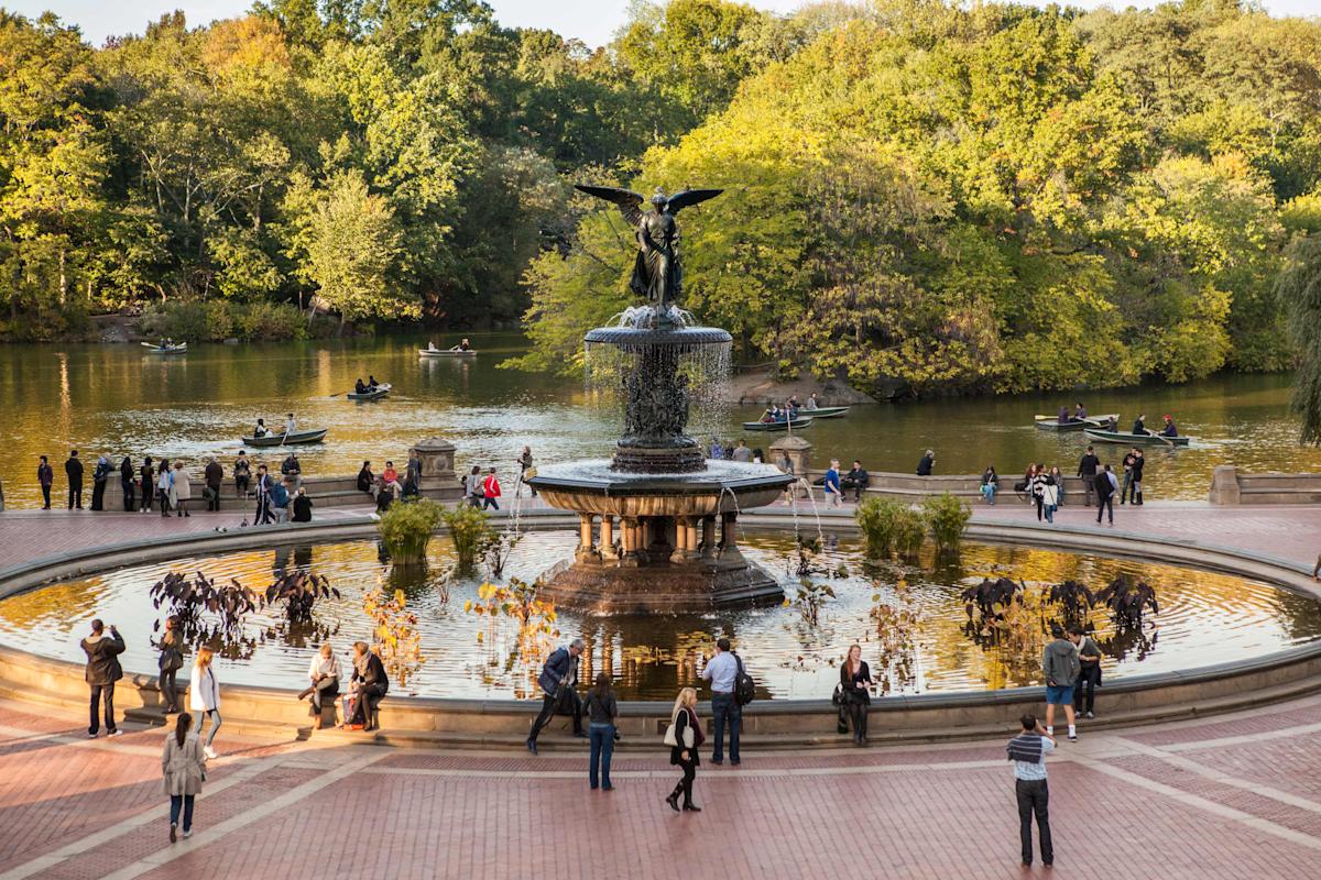 Ny, Nyc, Central Park, Bethesda Terrace, Bethesda Fountain #3