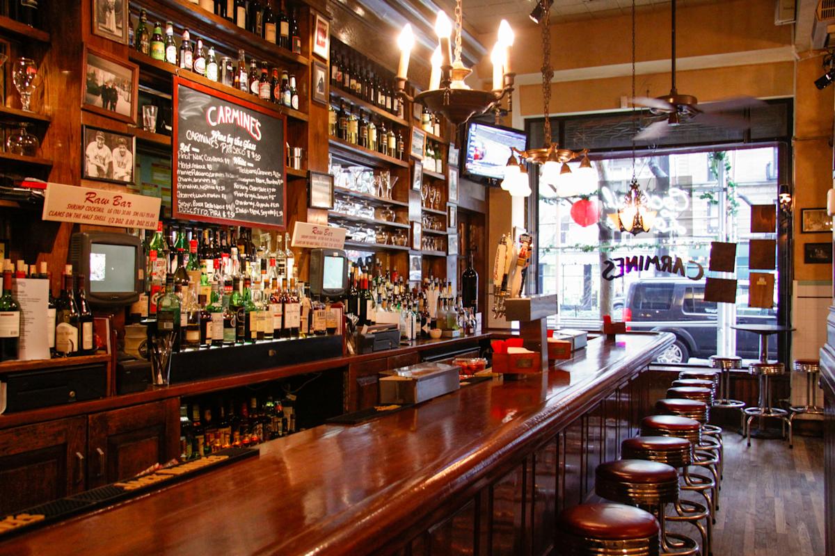 Interior of Carmine's in Upper West Side, NYC