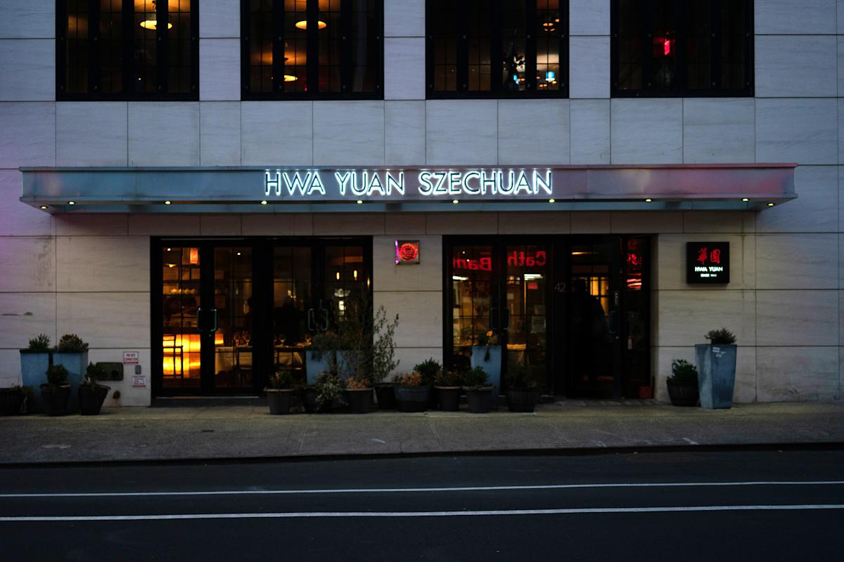 Facade of Hwa Yuan Szechuan, Chinatown