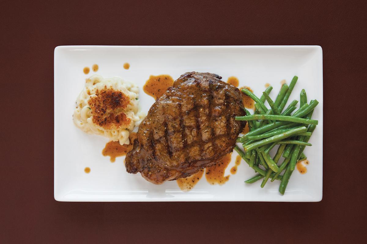 Steak at Tavern on the Green in Manhattan, NYC