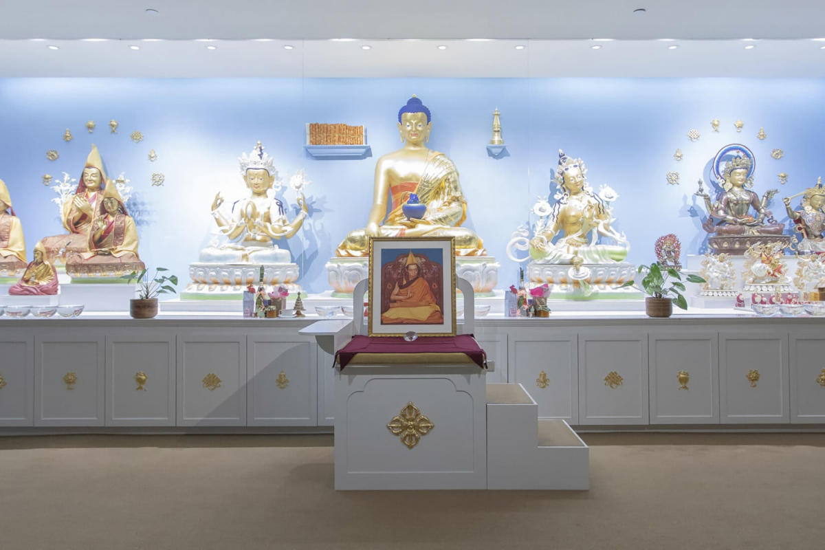 Meditation Room in  Kadampa Meditation Center