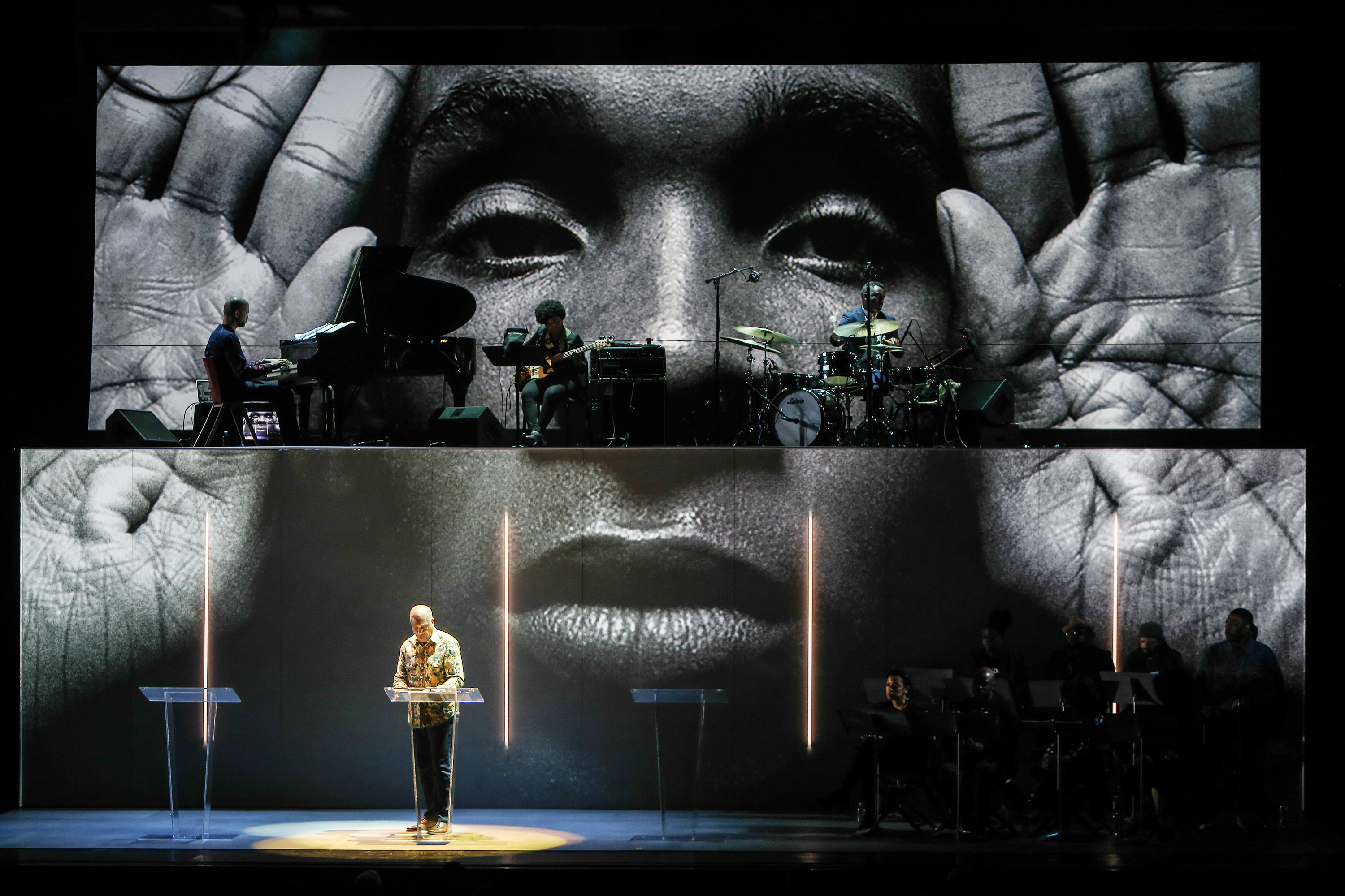 &quot;Between the World and Me,&quot; at the Kennedy Center. Photo: Jati Lindsay