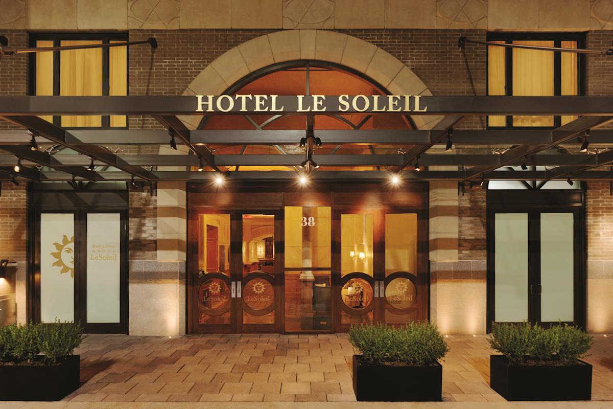 Exterior of Executive Hotel LeSoleil in Midtown West