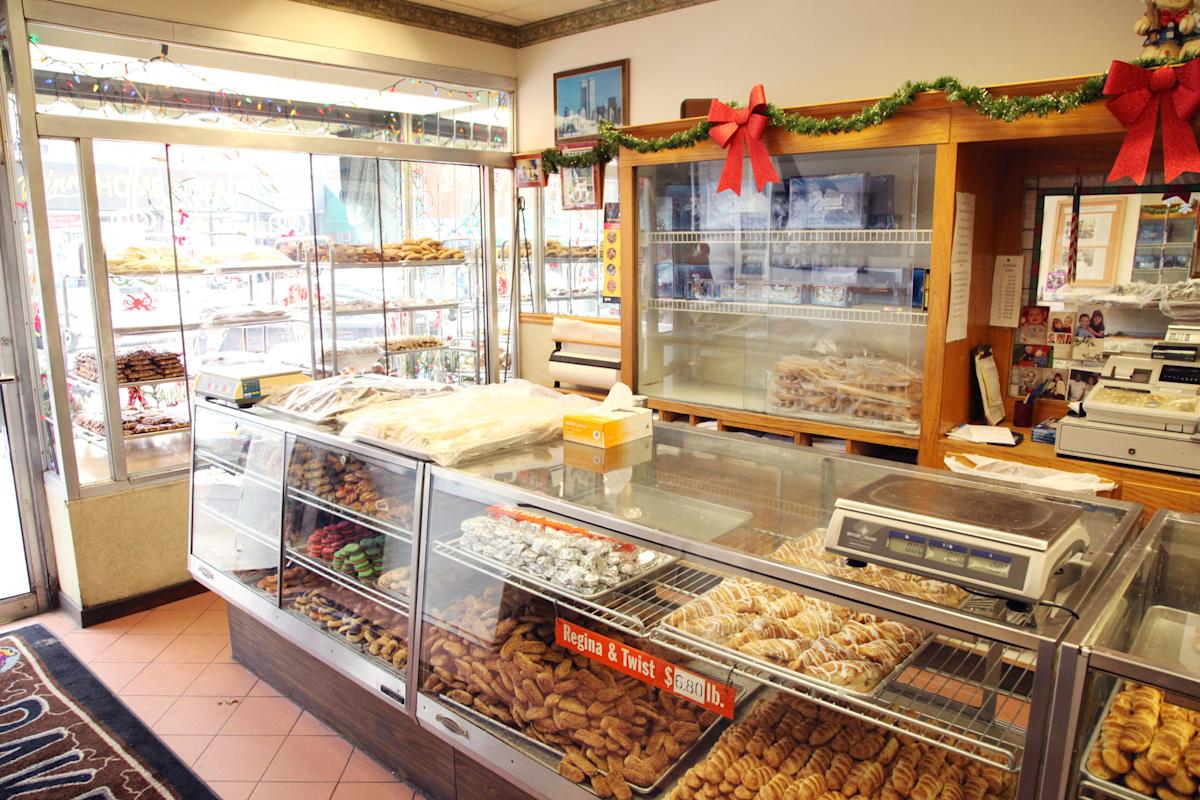 interior of Court Pastry Shop in Carroll Gardens