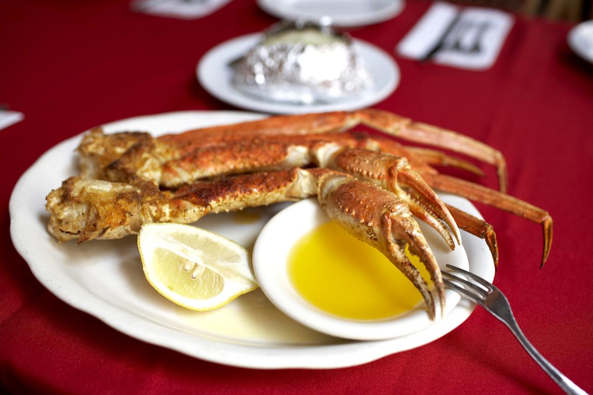 Crab Shanty, food