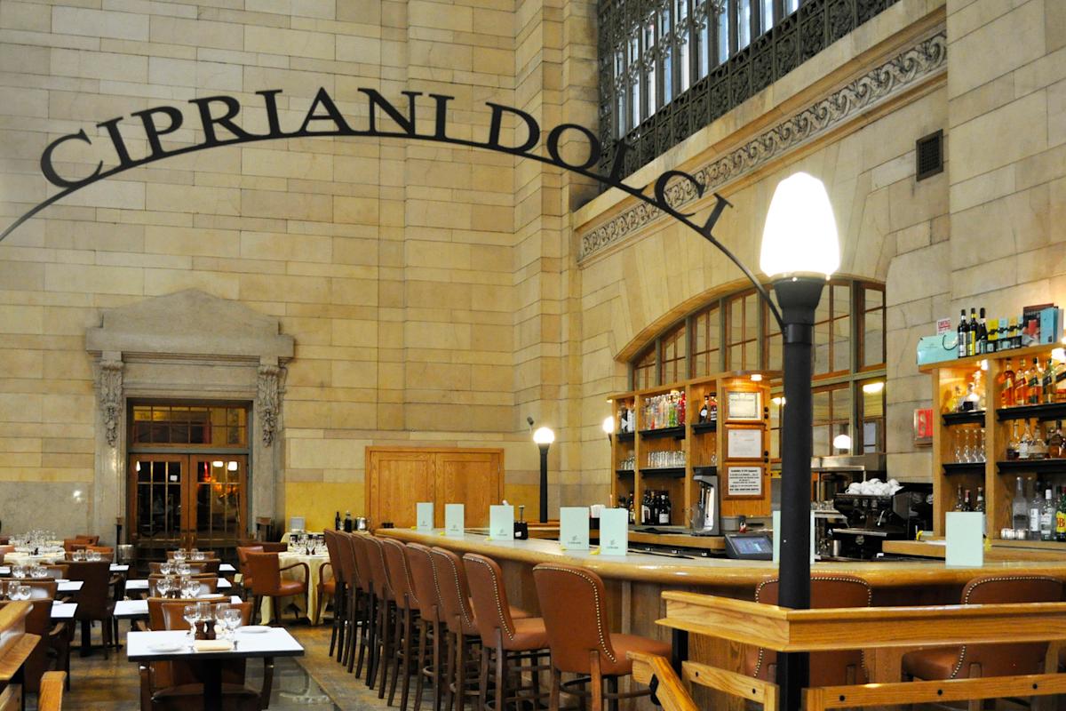 Cipriani Dolci in Grand Central Station in Manhattan, NYC