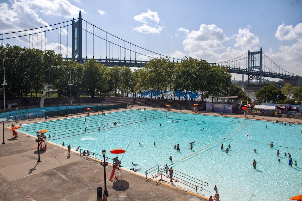 Astoria Park Pool Astoria recreation NYC Tourism