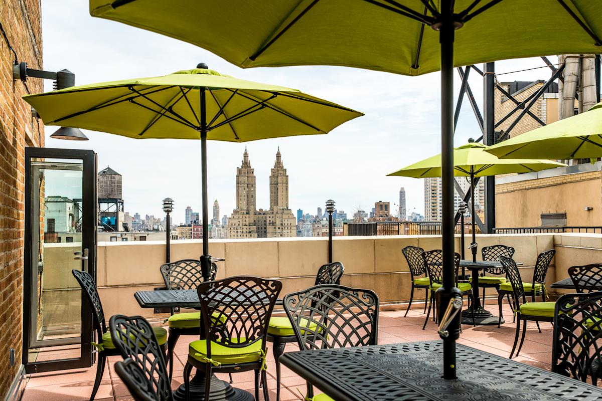 Rooftop at Beacon Hotel in Manhattan, NYC