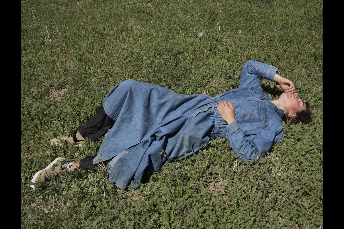 "Denim Dress" (2014), by Sam Contis.Courtesy, The Museum of Modern Art,