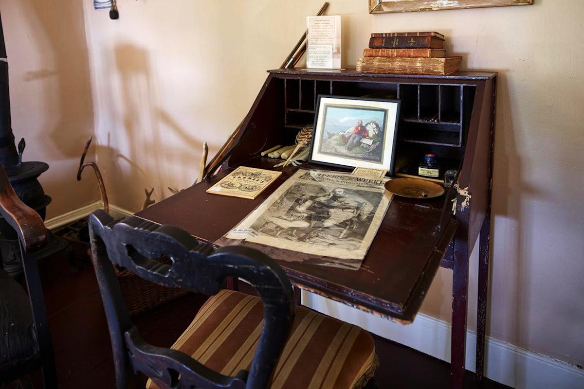 Garibaldi-Meucci Museum, Desk, Bedroom, Staten Island, NYC