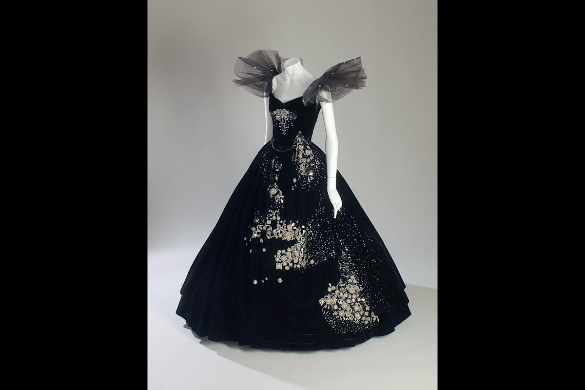 Adrian, dress worn by Greta Garbo in Camille, (1936) Courtesy, Museum of FIT
 