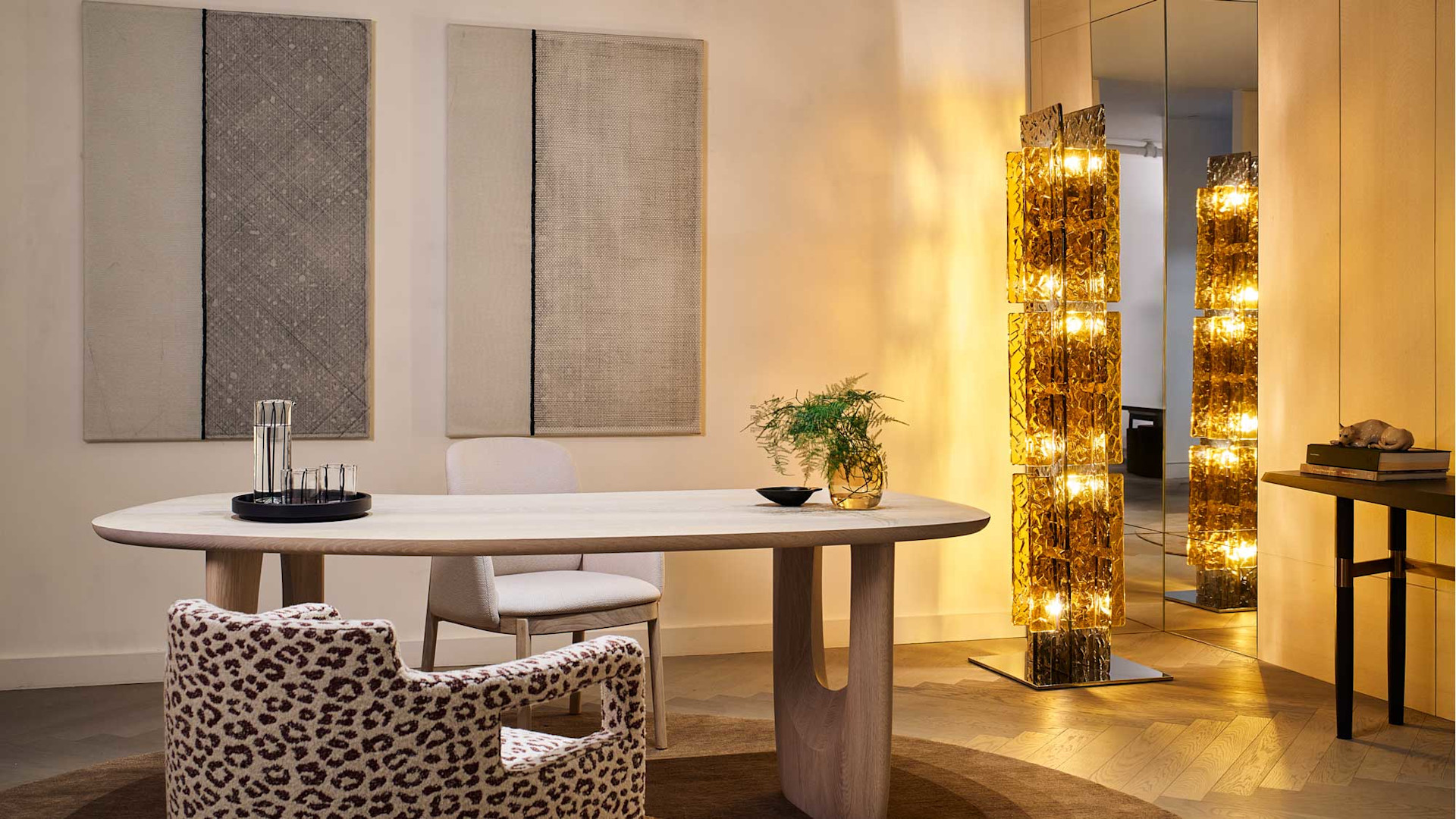 Filigrana Jug and Low Glass, Lina Totem