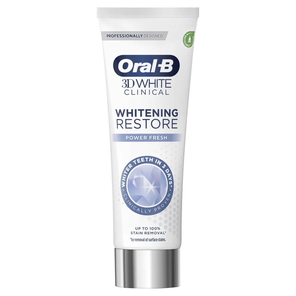 White Clinical Fresh Tandpasta | Oral-B DK