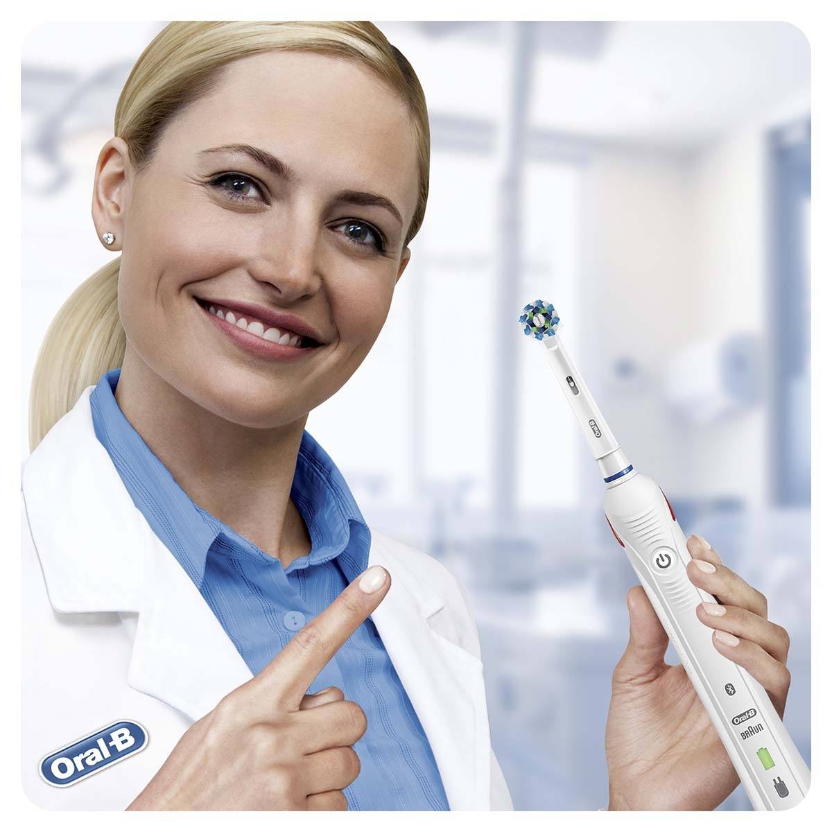 Fobie mild Blind Oral-B Smart 4200W White elektrisk tandbørste | Oral-B