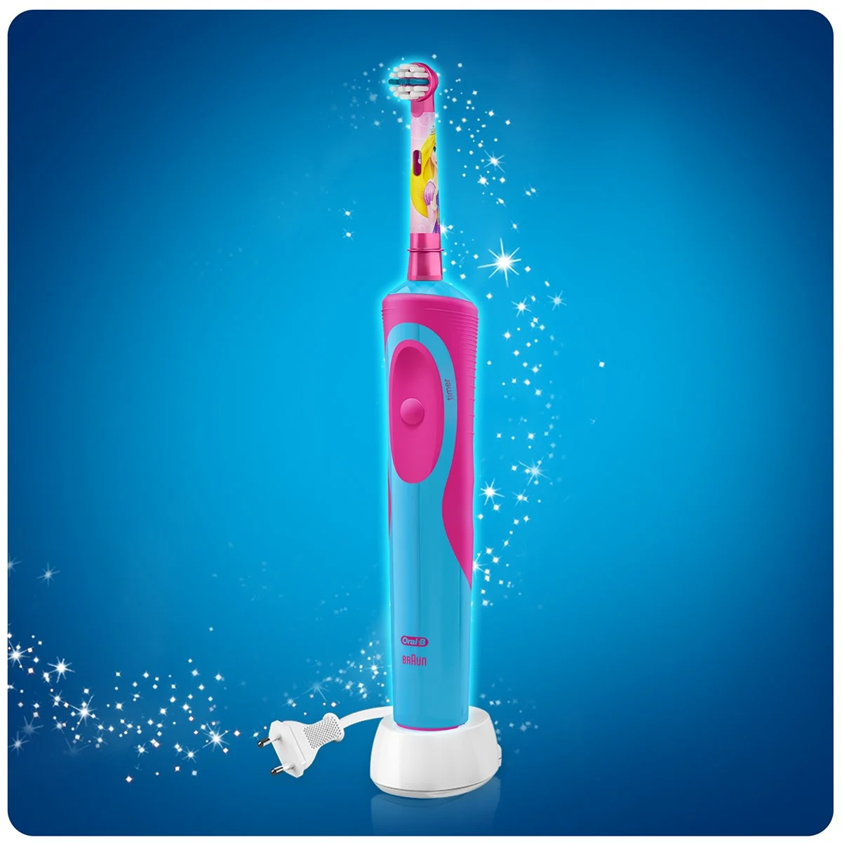 Stages Power elektrisk tandbørste med Disneys Prinsesser |