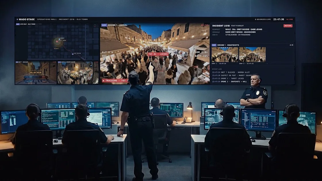 Mago Stage - control-room-video-wall-software