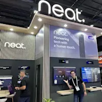 Cristiano at the Neat stand