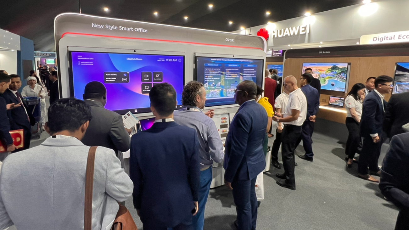 Huawei booth