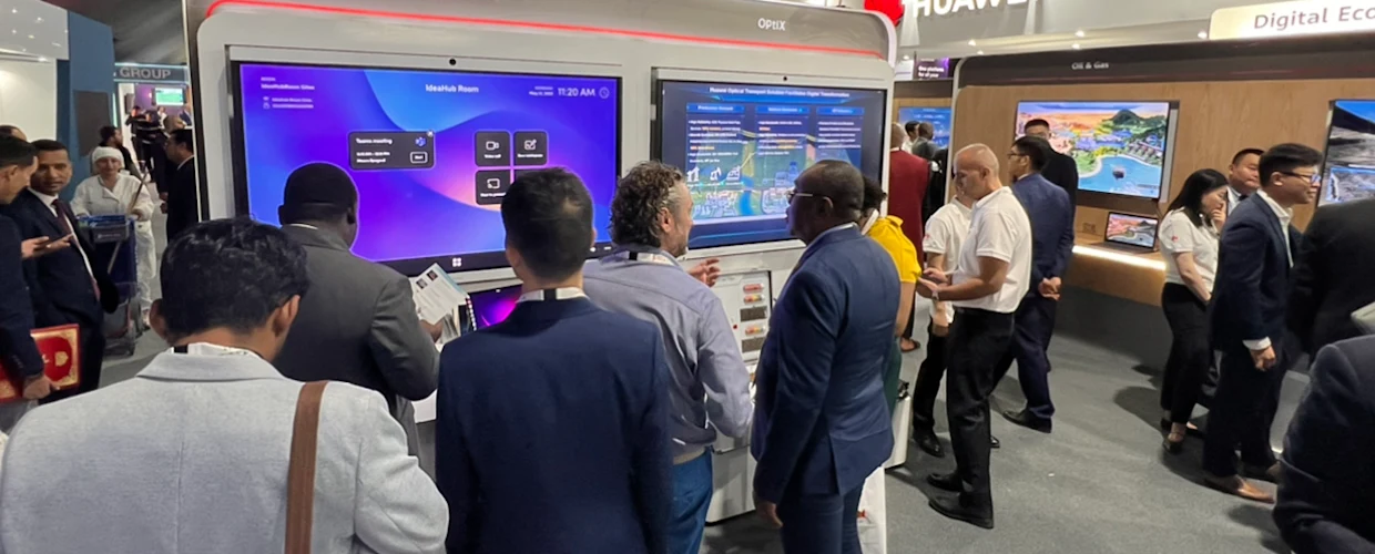 Huawei booth