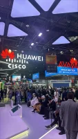 The beginnig of Mago's CEO presentation @ Huawei booth