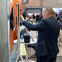 Mago One on its side, showing its thinness