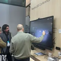 Mago at Yealink stand