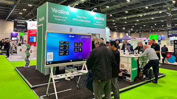 Mago Collaboration Board at Yealink's booth
