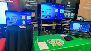 DTEN booth at Universal AV