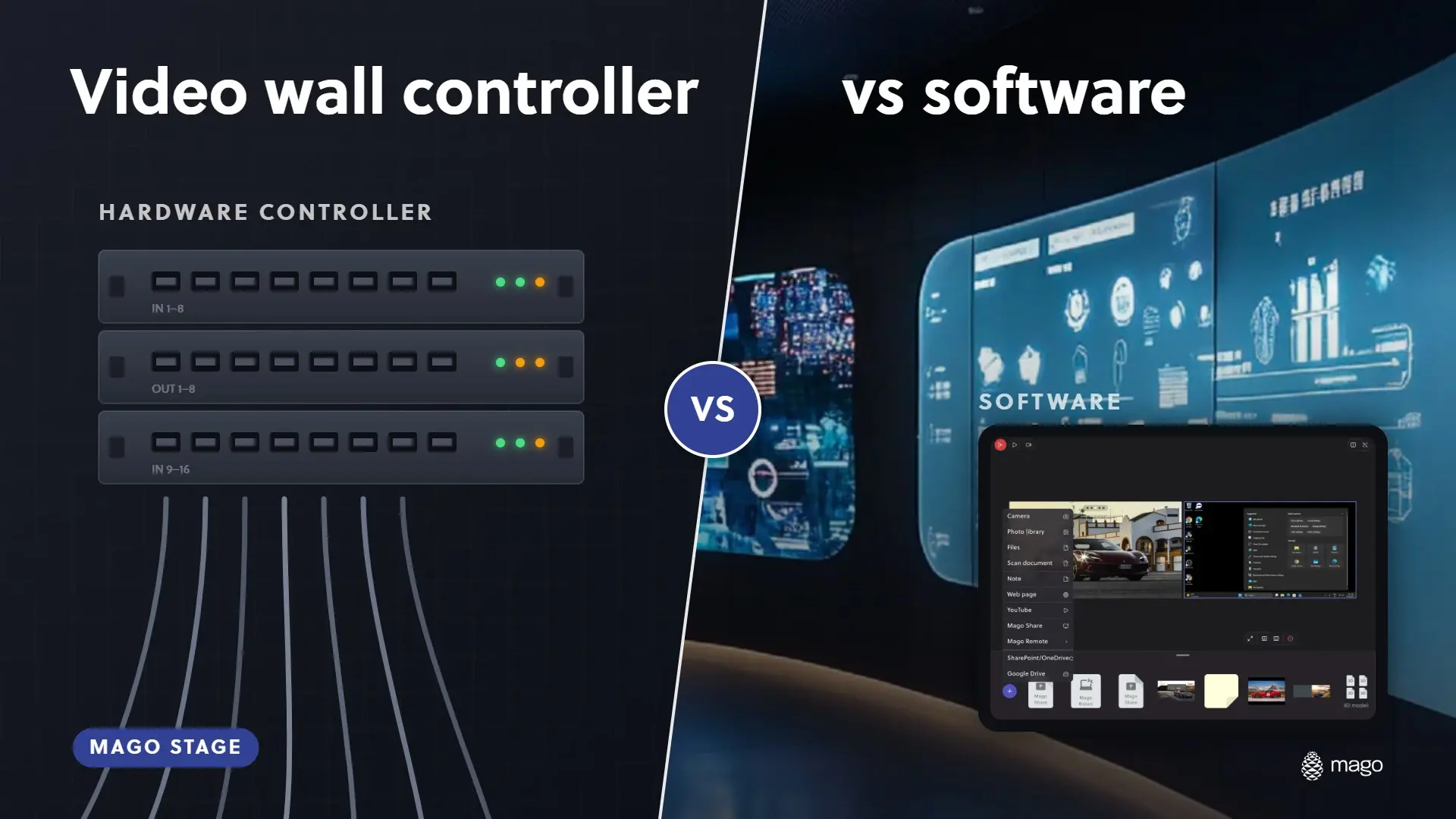 Mago Stage-video-wall-controller-vs-software