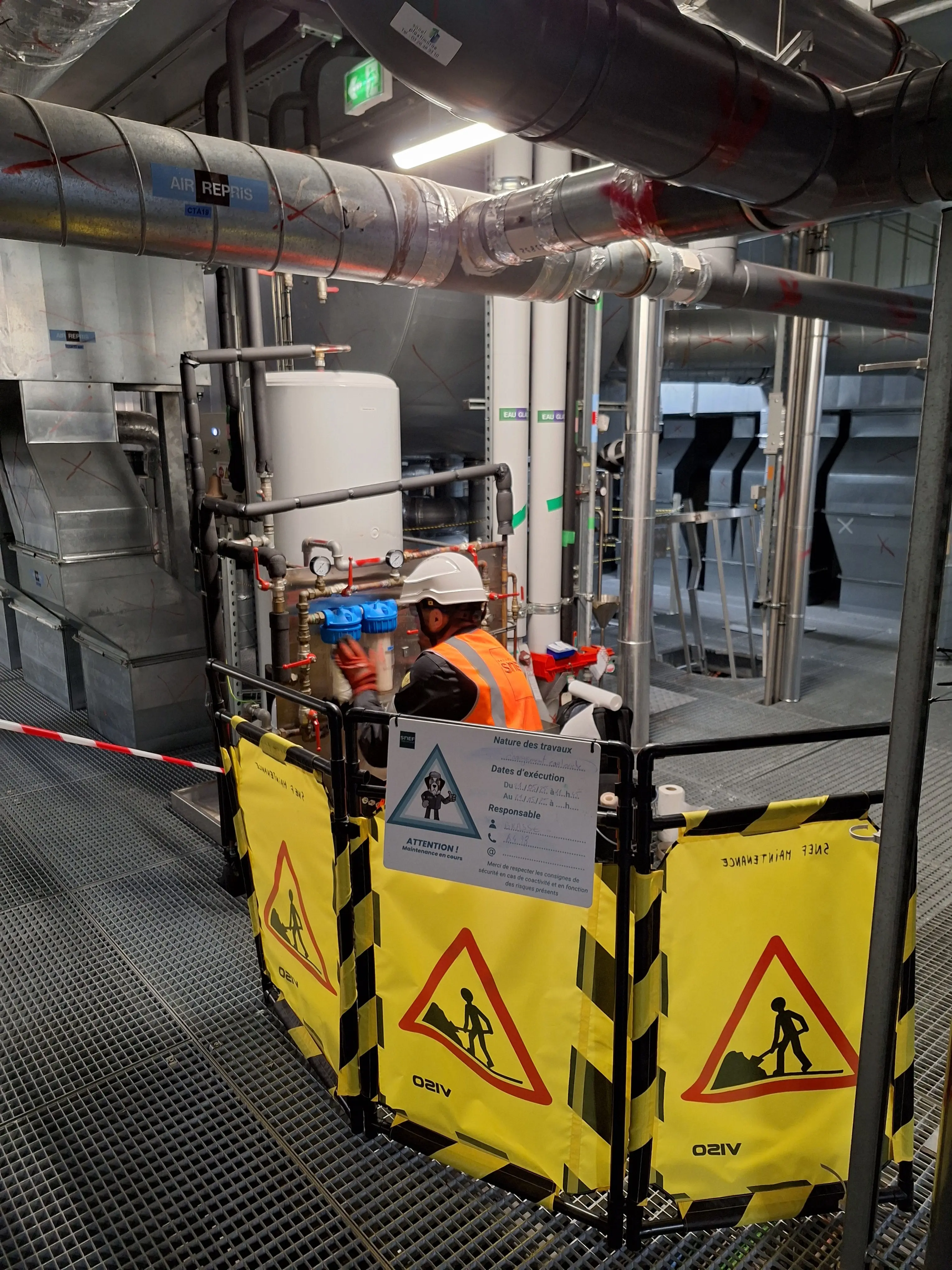 Intervention de Snef Maintenance