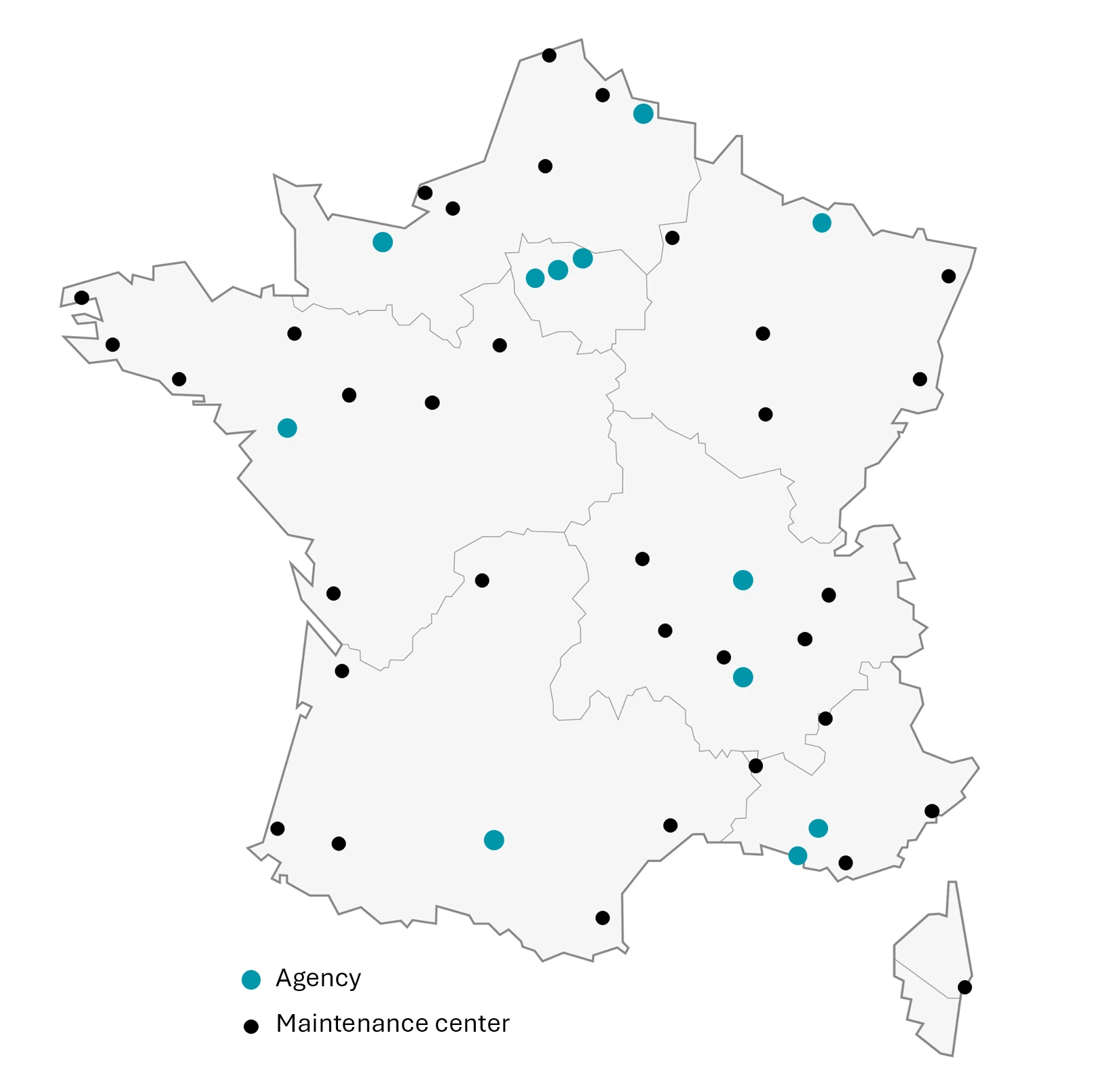 Snef Maintenance map