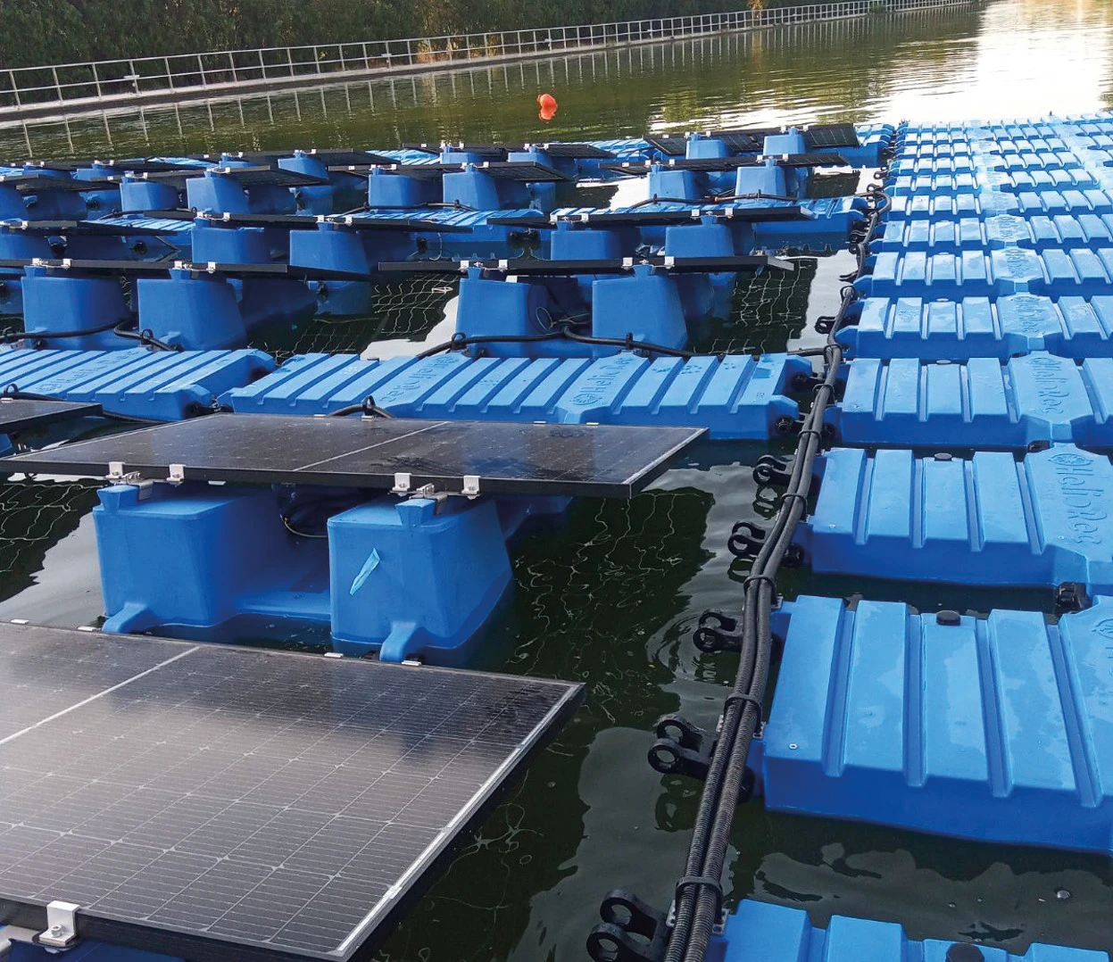 Parc solaire Flottant - Feyzin