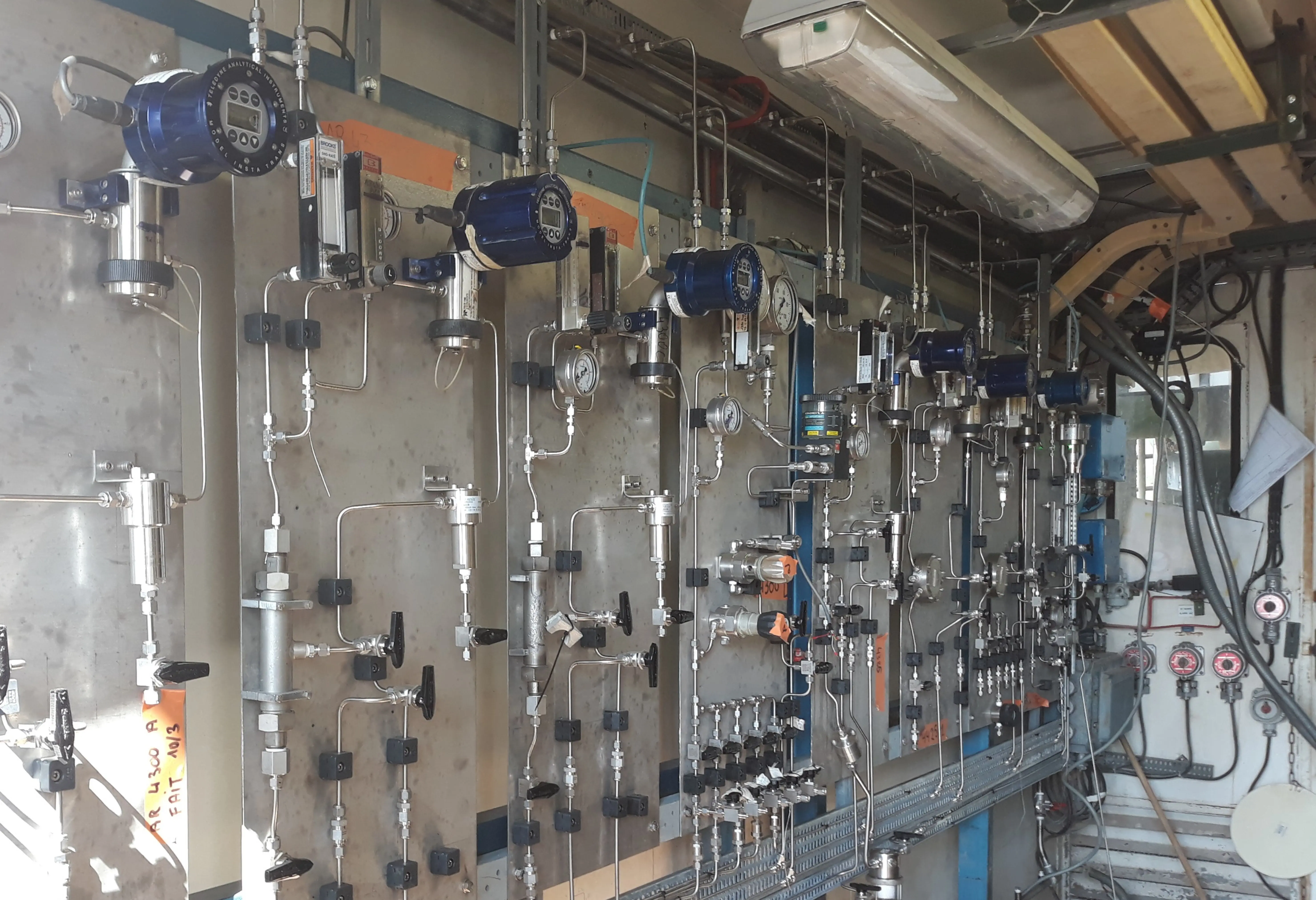 INEOS - Lavéra : Réfection de la panoplie d’échantillonnage des analyseurs d’oxygène.