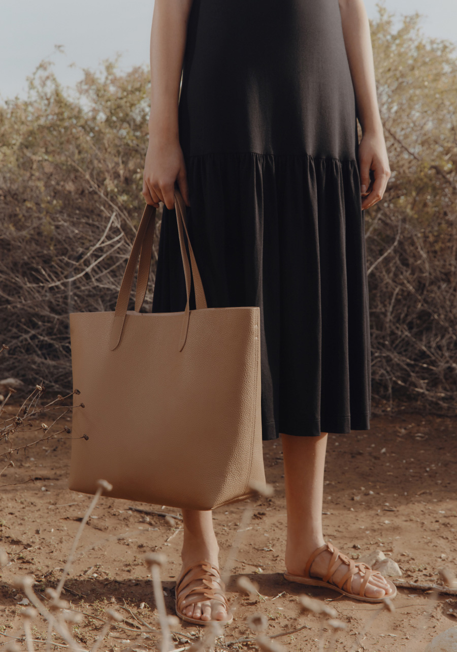 cuyana blush tote