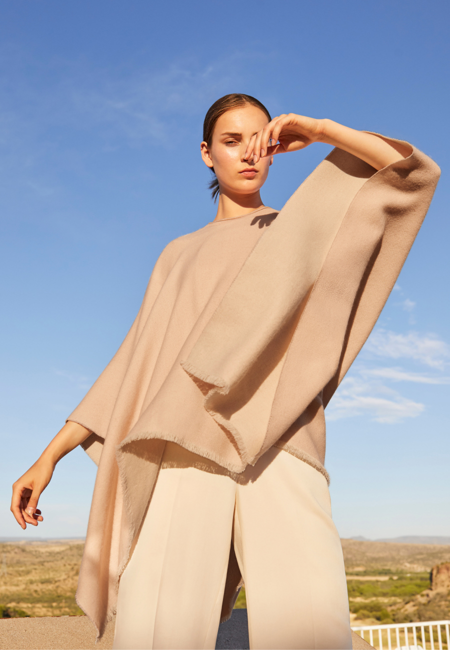 cuyana baby alpaca oversized turtleneck sweater