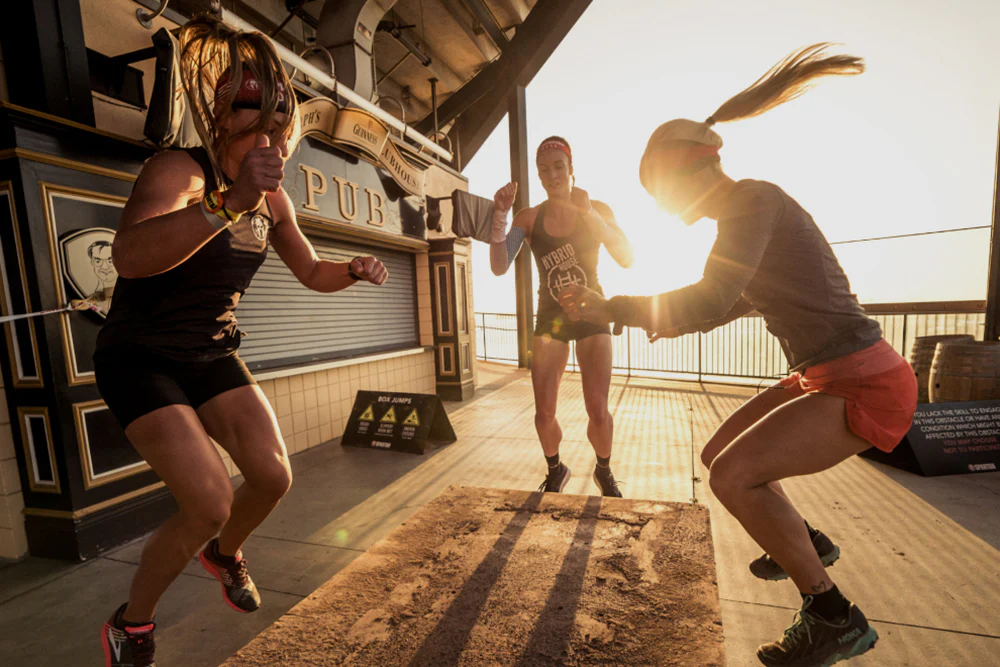 box jumps
