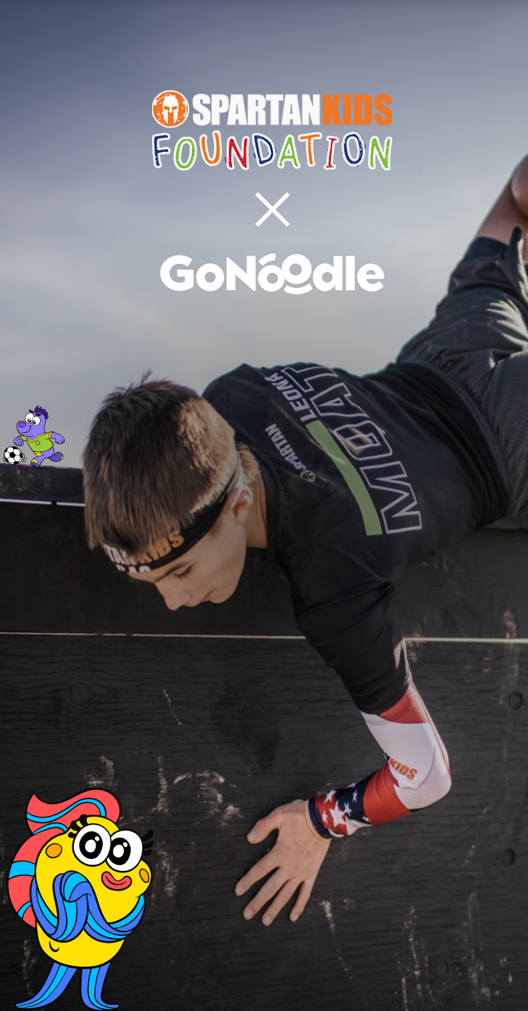 Spartan Kids Foundation X GoNoodle | Exclusive Race Opportunity For Kids