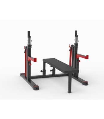 316D – Adjustable in height.
The bench is easily removed for squats, deadlifts etc.

 – Nordic Gym