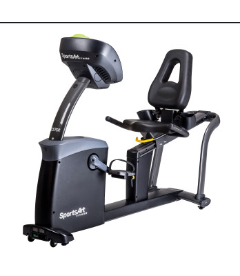 c575r_1.jpg – Equipped with heart rate handle and prepared for use of heart rate belt
Low entry
Self-generating design requires no external power supply
Contact and telemetry heart rate – Nordic Gym