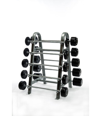 1055fsg_skivstangset_fast_gummi.jpg – The barbell set, 10 fixed barbells – Nordic Gym