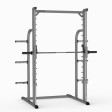 213D SI – Base load 15 kg
Maximum load 150 kg
Safety stops
Equipped with weight stand
Loaded with international weight plates. – Nordic Gym