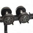 7300 2 – Holds 6 pcs. disc dumbbells.
 – Nordic Gym